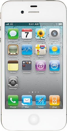 Смартфон APPLE iPhone 4S 16GB White - Уссурийск