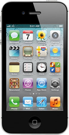 Смартфон APPLE iPhone 4S 16GB Black - Уссурийск