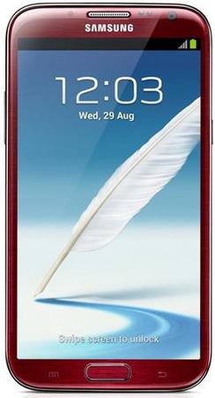 Смартфон Samsung Galaxy Note 2 GT-N7100 Red - Уссурийск